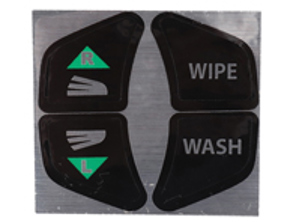 Sticker set, wiper and turn signal. Porsche 911 USA / 914 - 90155933001 - 1601502010