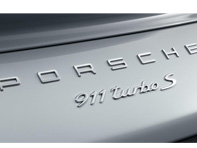 'PORSCHE 911 TURBO S' Rear Badge for Porsche 991.2 - 99104480385G2X