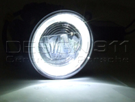 Faros antiniebla delanteros LED transparentes con DRL (Daytime Running Lights). Porsche 958 Cayena / Macan - 95863116300, 95563116300