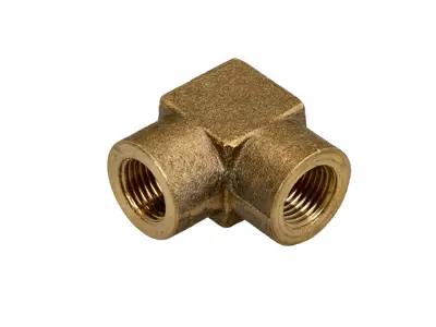 Pièce d'angle de ligne de frein. Porsche 911 / 924 / 924S / 944 / 964 / 914 - 90135561501, 90135561500