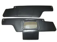 Sun visors kit with mirror flap Left and Right. Porsche 914 - 91473104412OEM, 91473104412