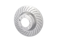 Remschijfrotor, Achter. Porsche 997 TURBO / 997 GT3 (OE-onderdeelnr. 99735240502 / 99735240602) - 99735240501, 99735240601, 99735240502, 99735240602, 99735240503, 99735240603, 18320, 18321