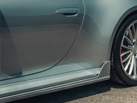 TechArt 侧裙套件。保时捷 992 - 092.100.350.009, 992854885OK1, 992854886OK1, 992854885DG2X, 992854886DG2X