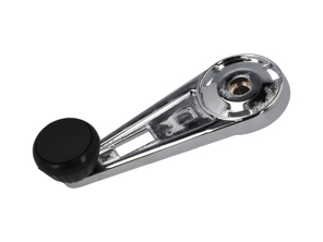 Raamkruk, in Chroom. Porsche 911 1965-77 - 91154247102, 91154247100