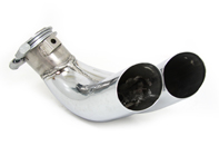 Auspuff Sportendrohr. Porsche 993 C2 / C4 - 99311198200, 99311198100