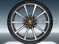 20' Carrera Classic Alloy Wheels & Tyres Original Porsche for 981 Boxster / 981 Cayman - 98104460208, 98104460207, 98104460228, 98104460227