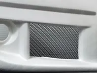 Aluminium Black Mesh 'Diamond' Style - Mesh size:  100cm x 40cm - 99950555555