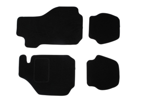 Floor mat set, black. Porsche 911 73-89 Targa/Cabrio LHD Cars - 1601700110 - 1601700110