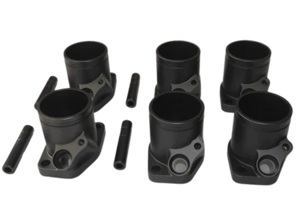 Ansaugkrümmer-Adapterkit, 2-Loch-Zylinderkopf für EFI-Umbau. Porsche 911 1974 bis 1989 - AMS9050074, AMS9050075, AMS9050076, AMS9050077, AMS9050078