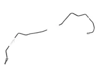Pressure line. Porsche 996 Turbo/GT2 - 99631428205, 99631428203