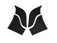 Steenslagbeschermingsfolie set van 4, ZWART. Porsche 964 Lakbeschermingsfolie - PCG55932515