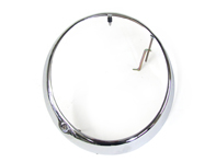 Cornice esterna del faro, cromata. Porsche 911 1965-86 - 91163193300