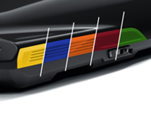 Lames latérales remplaçables pour coffre de toit Porsche Performance, Primed. Porsche 991 / 992 - 9Y0044871, 9Y0044870, 9Y0044871A, 9Y0044871B, 9Y0044871C