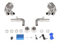 991.1 升级至 991.2 GT3 排气系统，带中管，适用于保时捷 991.1 2WD - 992GT3FRKIT, 992GT3RRKIT