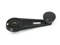 Fensterkurbel, schwarz. Porsche 911 1974-83 - 1688300100, 91154247101, 91154247103