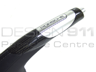 Freno de mano Carbono con logo Porsche. Porsche 996 / 986 Boxster - 99642498051VRJ, 99642498051G10, 99642498051, 99642498051C50, 99642498051S30, 99642498051J30, 99642498051M30