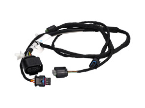 Juego de mazo de cables embellecedor luces delanteras/estacionamiento. Porsche 981 Boxster / 981 Caimán - 98161259303, 98161259301