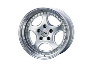 18' P RAD 3part Split Rim Alloy wheels for Porsche Cars