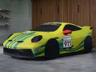 Indoor Car Cover 'Grello' Design für Porsche 992 GT3 - 99204401230