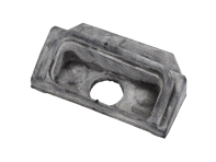 Dichtung Heckklappenschlossgehäuse. Porsche 924 / 944 - 94451236501, 94451236601, 477827365D, 94451236500, 477827366, 477827366A, 477827366D, 94451236600