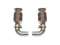 Fabspeed HJS German Sport Catalytic Converters. Porsche 997.2 GT2 RS (2011) - 99711301080, 99711300980 - FS.POR.9972GT2RS.SC