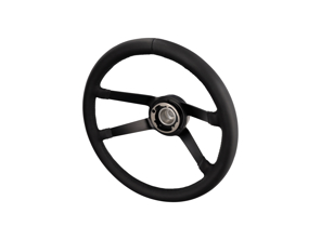 Mozzo esteso con volante in pelle piatto profondo 380 mm stile Carrera RS. Porsche 911 dal 1965 al 1973 - 91134708205