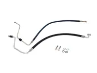 Set di 2 tubi di pressione del refrigerante dell'aria condizionata posteriori. Porsche 964 1989-94 - 96457309708, 96457309705, 96457309701, 96457309700, 96457309901