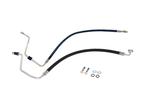 Set di 2 tubi di pressione del refrigerante dell'aria condizionata posteriori. Porsche 964 1989-94 - 96457309708, 96457309705, 96457309701, 96457309700, 96457309901