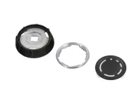 Bouton rotatif pour commande radio PCM. Porsche Cayenne 2007-2009 / 997 2008-2011 / Boxster 2009-2012 / Cayman 2012 - 99764292900, 99764293000