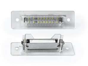 Feux de plaque d'immatriculation à LED pour Porsche - 96463162000LED, 9646316200201C, 9646316200201C/1