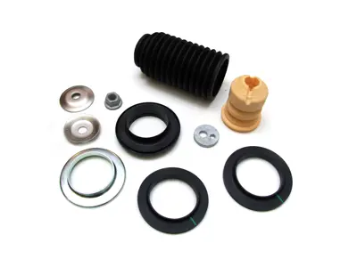 Kit revisione montaggio ammortizzatore ANTERIORE. Porsche 996 C4 / 996 C4S / 996 Turbo - 90038001201, 99634310703, 99634350100, 99634352300, 99634352500, 99634352501, 99634310703, 99634351300, 99634330102, 99634350901, PAF103353