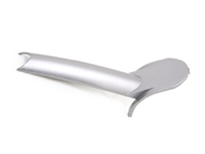 Handbrake trim cover in Silver Metallic. Porsche 986 Boxster / 996 Carrera - 99642415502M7Z, 99642415502