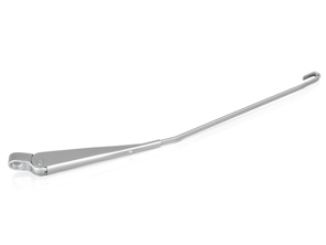 Front wiper arm, Silver. Porsche 911 F 1965-67 - 90162893000, 90162892900