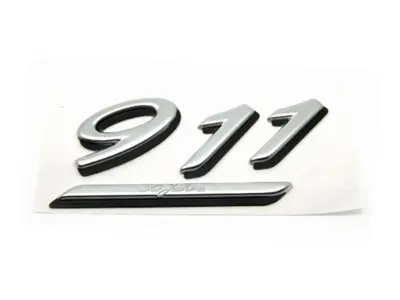 911 30 Years Celebration Badge. Porsche 911 1965>> - 964.559.221.01.4PU, 964559221014PU, 96455922101, 964.559.221.01
