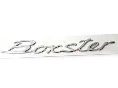 BOXSTER - Escudo, Rally Black. Porsche 986 / 987