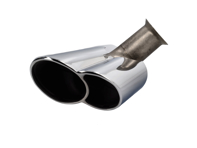 Exhaust Tail Pipes 4 Tube. Porsche 996 C2 / C4 / GT3 2002>> - 99611198102, 99611198202