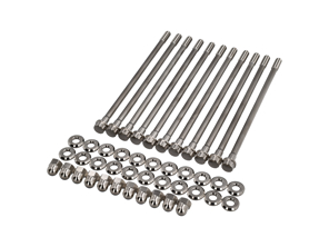 发动机箱贯穿螺栓组，钛合金。保时捷 911 / 964 / 993 - 90110117300, 90110116103, 99907000403, 93010117306, 93010117201, 95910117200, 95910117302