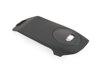 Tapa de luz de alarma de salpicadero, en color Negro. Porsche 986 Boxster / 996 - 99655218104A03, 996552181045Q0