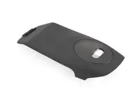 Dashboard alarm light cover, in Black. Porsche 986 Boxster / 996 - 99655218104A03, 996552181045Q0