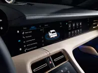 Display unit and control panel with 'touchscreen'. Porsche Taycan LHD - 9J1919599F, 9J1919599M