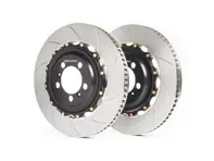 Remschijf/remschijf met sleuf, 2-delig voor. Porsche 992 GT3 / 992 GT3 RS excl. PCCB - A1-306, 9GT615301B, 9GT615301G, 9GT615301L, 9GT615302B, 9GT615302G, 9GT615302L - A1-306