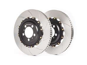 Brake Disc / Rotor Slotted 2-pc FRONT. Porsche 992 GT3 / 992 GT3 RS excl. PCCB - A1-306, 9GT615301B, 9GT615301G, 9GT615301L, 9GT615302B, 9GT615302G, 9GT615302L - A1-306