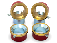 Piatto molla cuscinetti PolyBronze per Porsche 911 / 912 / 930 - 2061501, 91133300900, 91133300905, 90133300301, 90133300309