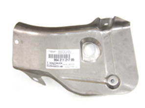 Exhaust muffler protective plate. Porsche 964 - 96421121705