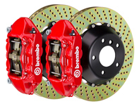 Kit de freno Brembo GT Big (Trasero). Porsche - Tamaño del disco de freno: 345x28 - 2P18056A, 2P18056A1, 2P18056A2, 2P18056A3