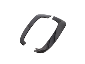 Voorvleugel luchtuitlaat rondom koolstofvezel. Porsche 971.1 Panamera