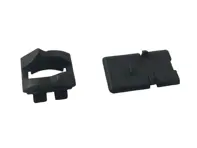 Lock Bearing and Closure Cap for Rear Boot Trim. Porsche 928 1980-95 - 92855119902, 92855120302 - PRSVW