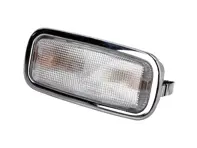 Interior light with chrome bezel. Porsche 356 / 911 / 912 - 90163210100 - JG.101.02