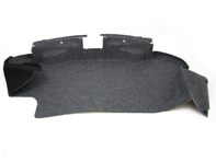 Rivestimento vano bagagli posteriore, in colore grigio. Porsche 986 Boxster >>2000 - 98655105305C10