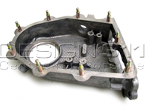 Tapa de la cadena del motor, izquierda, Porsche 993 - 99310509305